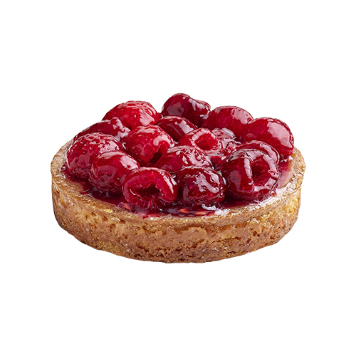 Tartelette framboise - 110 g x 30 pc (6 boîtes de 5 pc)