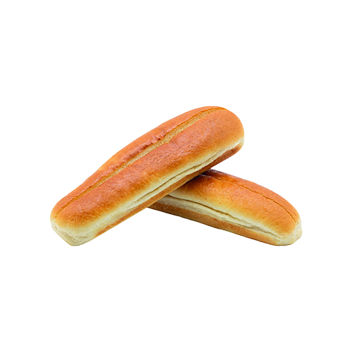 Pain hot-dog brioché tranché - 80 g x 48 pc (6 pc x 8 sachets)