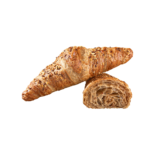 Croissant pur beurre avec graines - 80 g x 56 pc