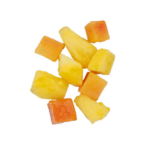 Mix smoothie mangue-papaye-ananas IQF - 15 x 150 g