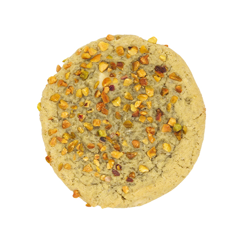 Cookie pistache-pépites de chocolat blanc vrac - 62 g x 50 pc