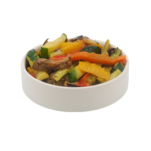 Mélange 3 légumes grillés et aromatisés IQF -  4 x 2.5 kg