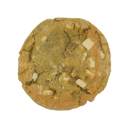 Cookie cuit thé matcha chocolat blanc - 80 g x 46 pc