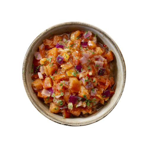 Tartare de tomate Pico de Gallo IQF - 1,25 kg x 4 pc 