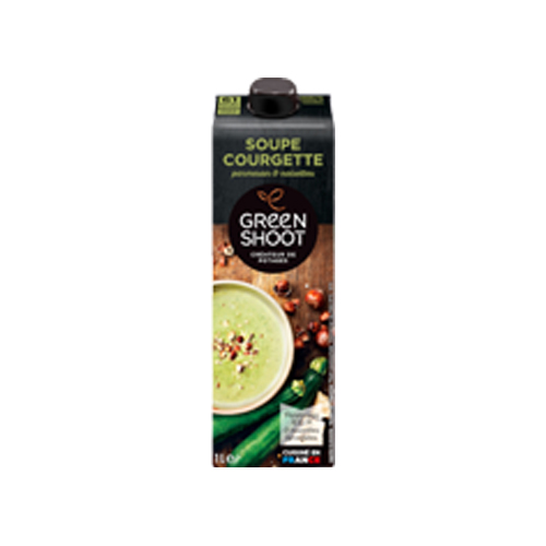 Soupe courgette parmesan noisettes Greenshoot - 1 L