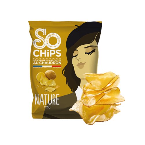 Chips nature SO CHiPS - 40 g x 32 pc