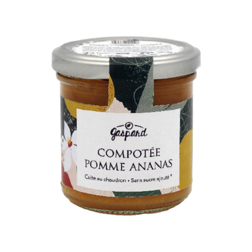 Compotée pomme-ananas Gaspard - 150 g x 6 pc