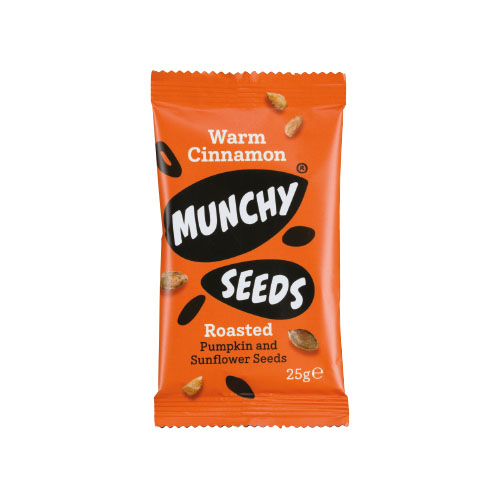 Graines Munchy Seeds warm cinnamon - 25 g x 12 pc