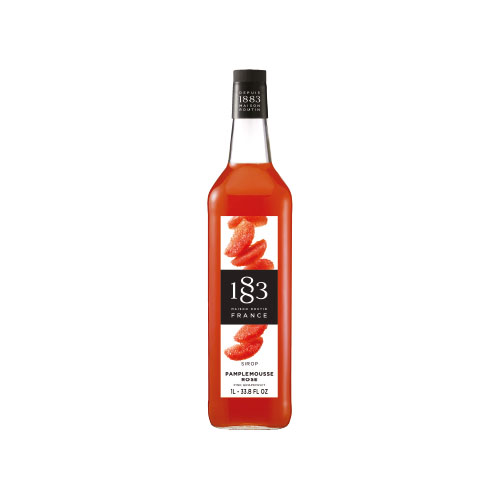 Sirop pamplemousse rose 1883 verre - 1 L 