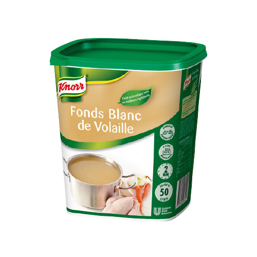 Fonds blanc de volaille - 750 g (pour 50 L)