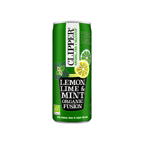 Boisson menthe citron et citron vert Clipper bio - 250 ml x12 pc