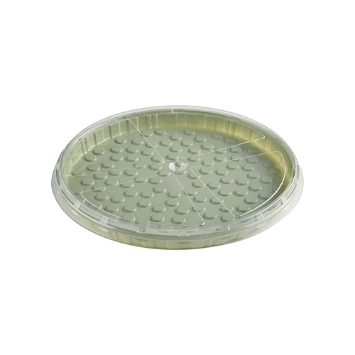 Couvercle transparent pour boîte à pizza Evolve ronde - 60 pc