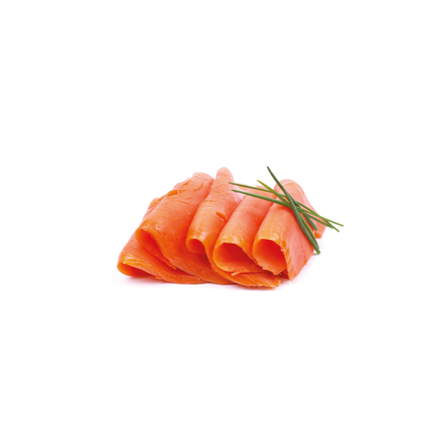 Bandes PT saumon fumé sans peau IQF - 10 pc x 650 g 