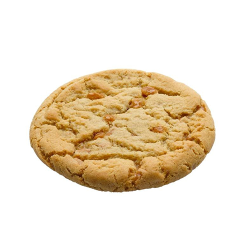 Cookie cru caramel salé - 80 g x 90 pc
