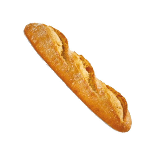 Baguettine nature précuite 27 cm - 140 g x 50 pc