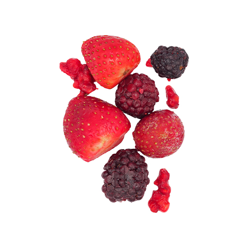 Mix smoothie fraise-mûre-framboise IQF - 33 x 150 g