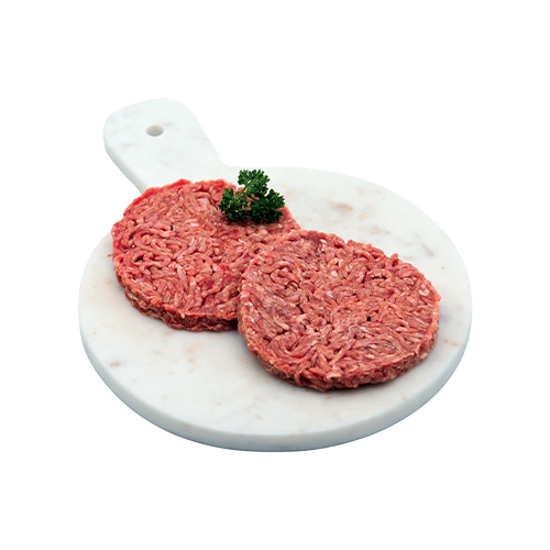 Steak haché façon bouchère cru rond VBF Halal - 125 g x 24 pc