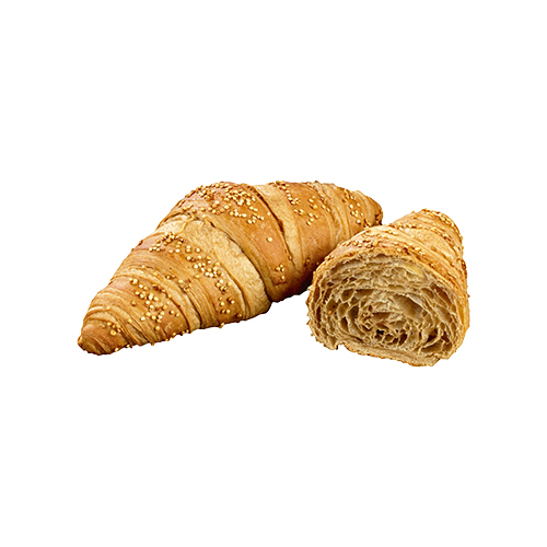 Croissant végan farine d'épeautre & quinoa - 80 g x 56 pc