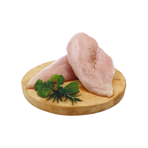 Filet de poulet blanc cru France 110/130 g IQF - 2.5 kg x 2 pc