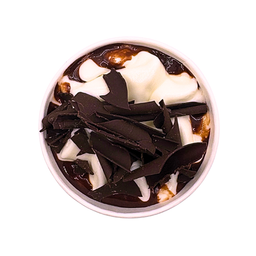 Sundae coulis et copeaux de chocolat - 90 g x 24 pc