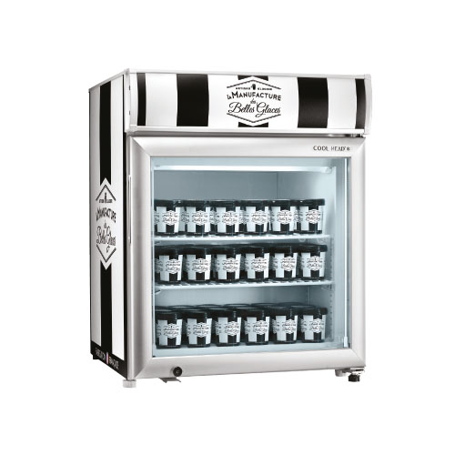 Vitrine La Manufacture des Belles Glaces - 72 pots 